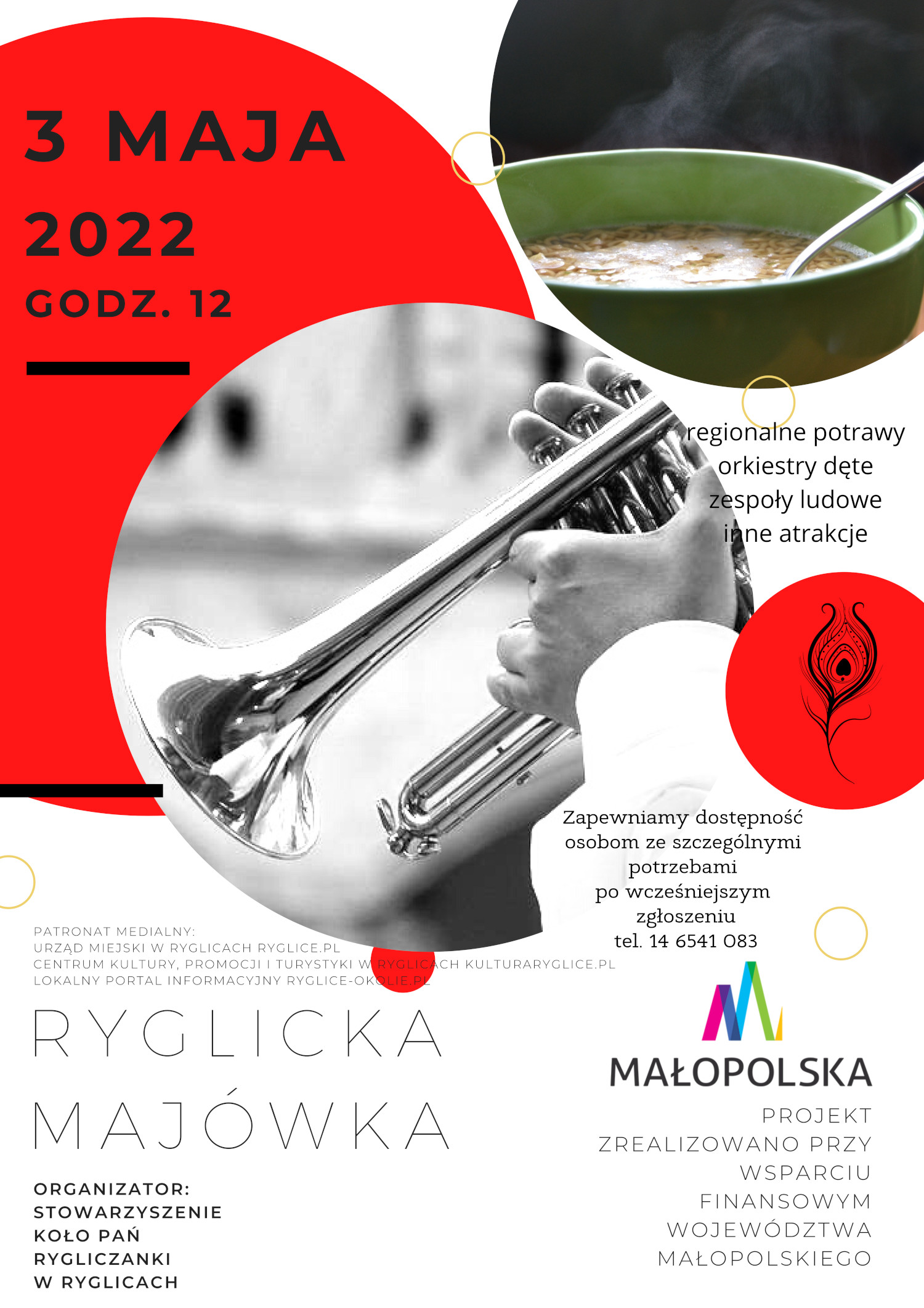 Plakat informujący o wydarzeniu