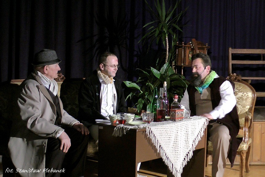 Fragment przedstawienia Grupy Teatralnej z Ryglic