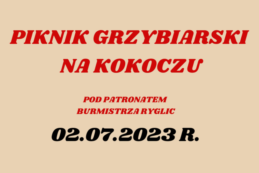Ogólna informacja o wydarzeniu
