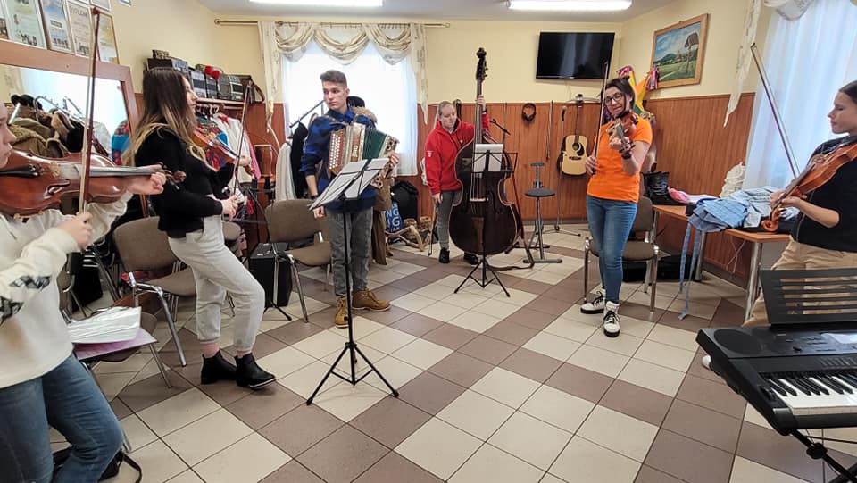 Zajęcia muzyczne w Zalasowej