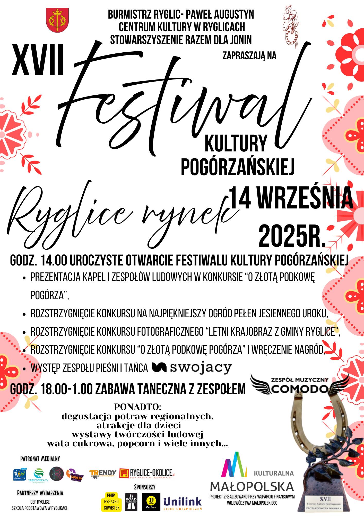 Informacja o Festiwalu Kultury Pogórzańskiej