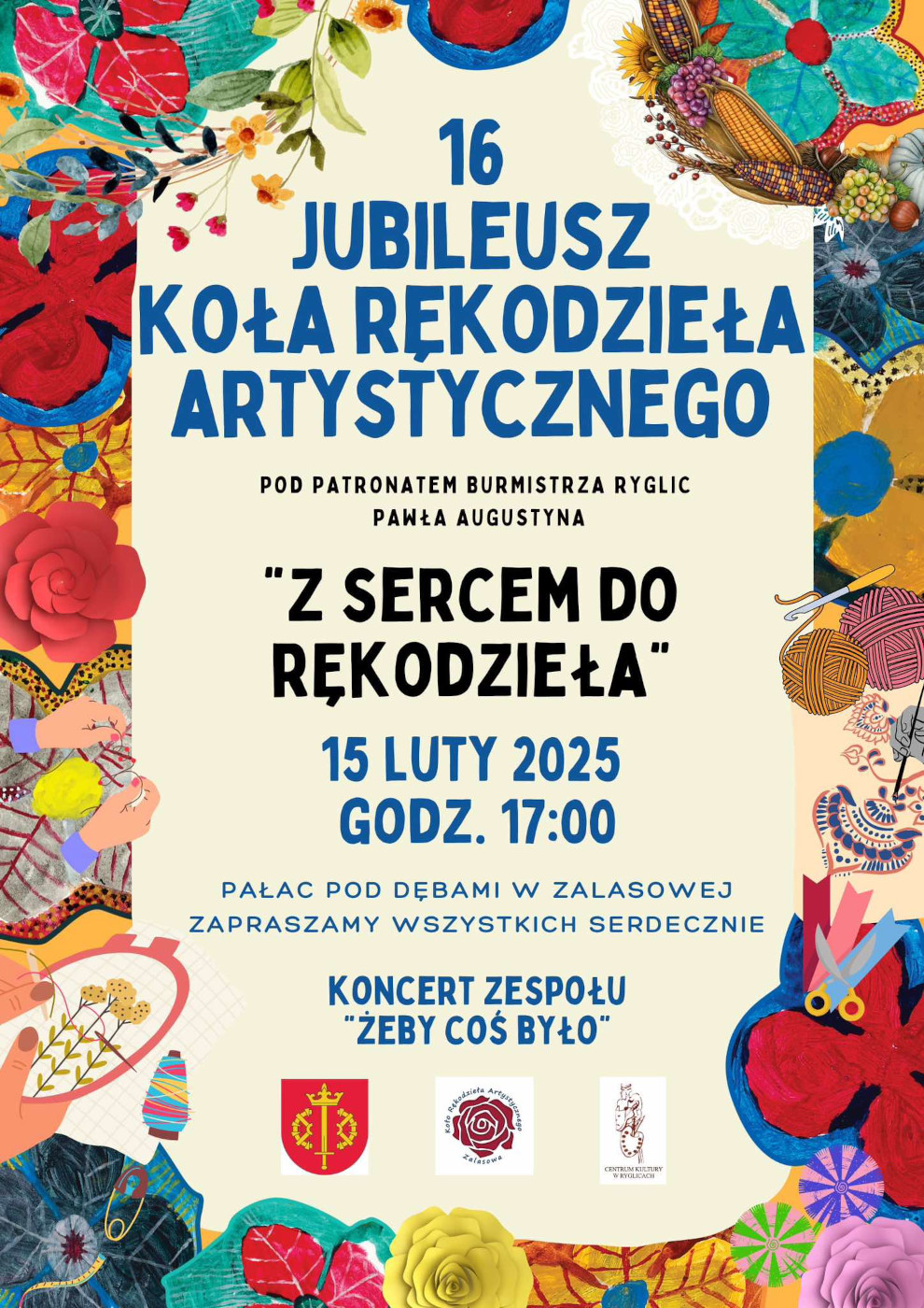 Informacja o jubileuszowym koncercie w Zalasowej